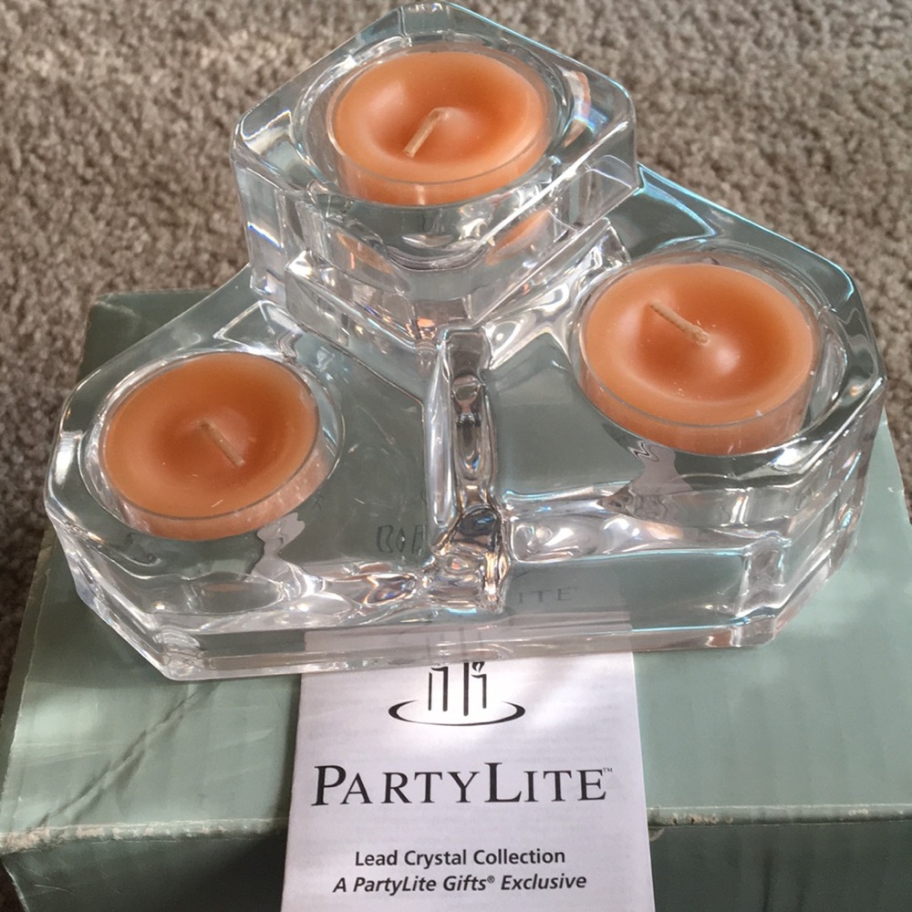 Partylite lead crystal collections